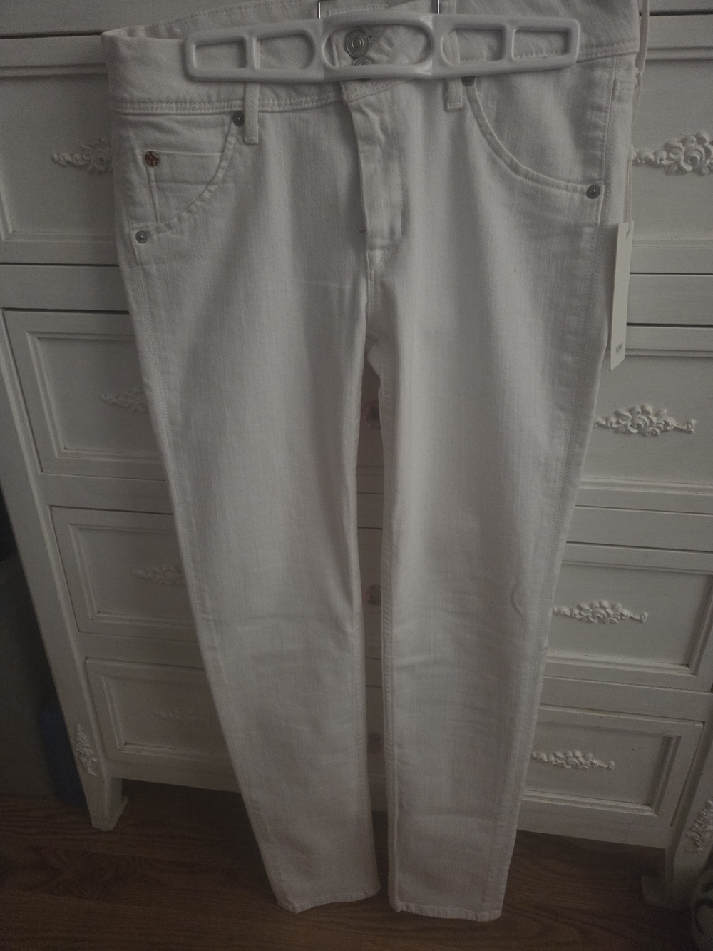Hudson Jeans White Skinny Women's Jeans